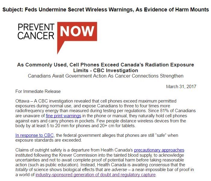 Feds Undermine Secret Wireless Warnings1