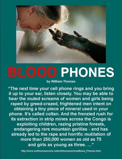 BLOOD PHONES, By William Thomas