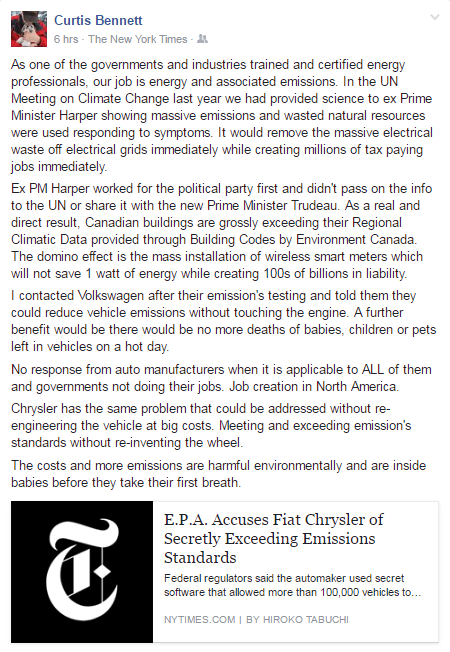 E.P.A. Accuses Fiat Chrysler of Secretly Violating Emissions Standards