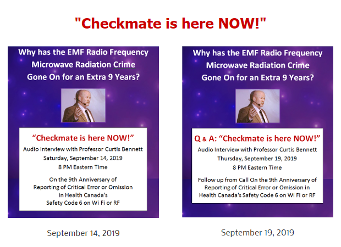 9th Anniversary of Reporting of Critical Error or Omission in Health Canada's Safety Code 6 on Wi Fi or RF