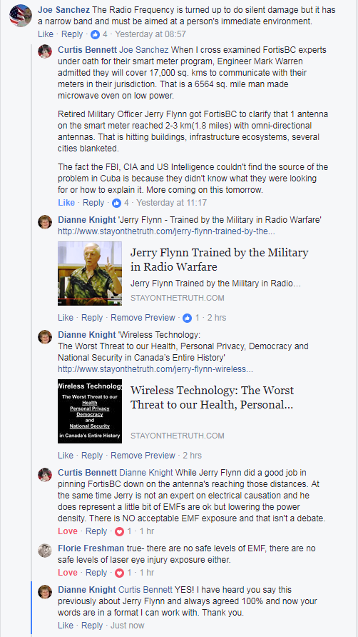 Curtis Bennett - comment on Jerry Flynn