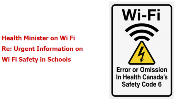 Urgent Information on Wi Fi Safety in Schools