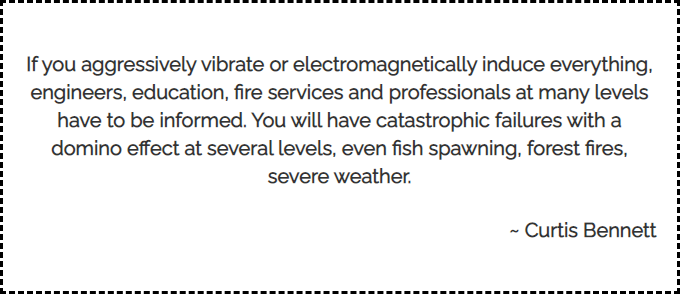 Radio Frequencies Compromising Buildings, Fire Separations, Electrical Systems, Fire Safety, Infrastructure, Etc.