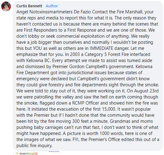 Curtis Bennett Author Angel Notoxinssmartmeters De Fazio Contact the Fire Marshall, your state reps and media to report this for what it is. 