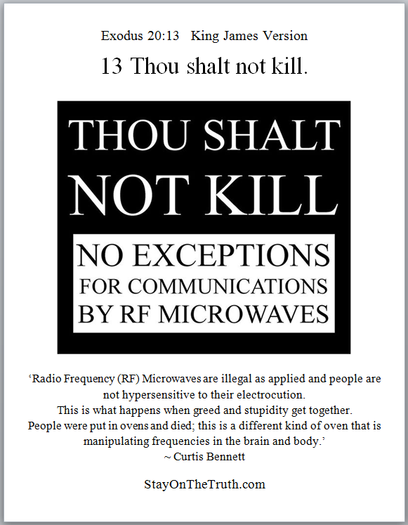 Thou Shalt Not Kill.