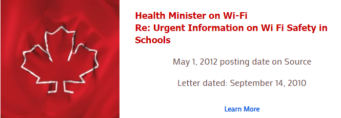 Urgent Information on Wi Fi Safety in Schools