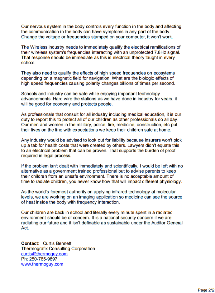 Open Letter - Wi Fi Very Dangerous In Schools p2