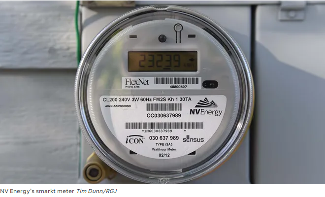 NV Energy's smart meter | Tim Dunn/RGJ