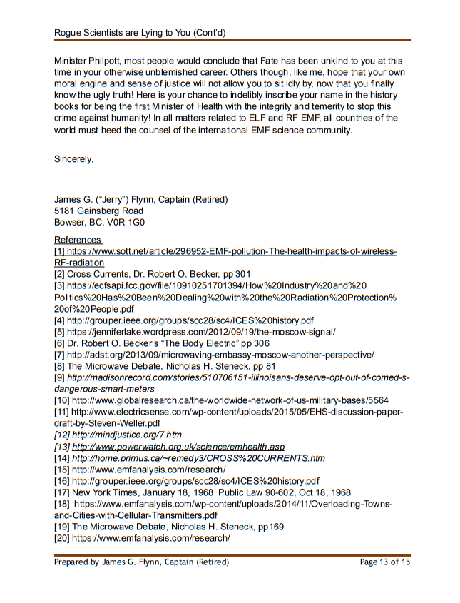 Rogue Scientists in Your Ministry Are Lying to You! - p13