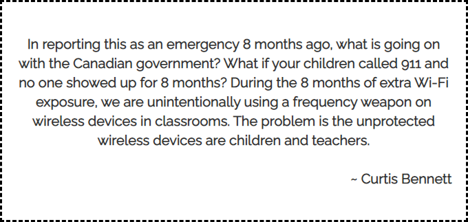 Prime Minister on Wi Fi Dangers WiFi is 100% Illegal in Schools According To Safety Code 6